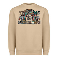 Mushroom yeehaws and heilnaws Heavyweight Sweatshirt - SublimationCraftShop