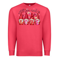 Cardinal all you need is love Premium Sweatshirt - NancyCooperArtShop