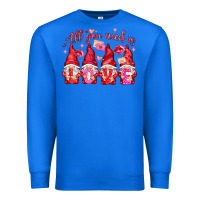 True Royal all you need is love Premium Sweatshirt - NancyCooperArtShop