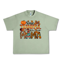 Oil Green one thankful mama Urban Heavy Tee - RacoonDesign