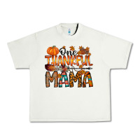 Pistachio one thankful mama Urban Heavy Tee - RacoonDesign