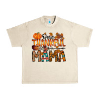 Sandshell one thankful mama Urban Heavy Tee - RacoonDesign