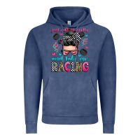 Vintage Denim just call me pretty and take me racing Vintage Hoodie - Zillion Design Studio