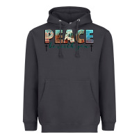Smoke peace be with you cross Heavyweight Hoodie - NancyCooperArtShop
