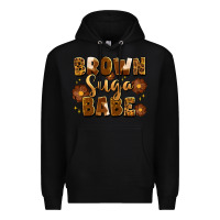 Black brown suga babe Premium Hoodie - Artiststas
