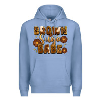 Colony Blue brown suga babe Premium Hoodie - Artiststas