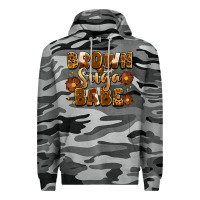 Slate Camo brown suga babe Premium Hoodie - Artiststas