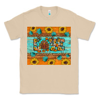 Mushroom Sunflower Leopard Thanksgiving Love Classic Tee - Artiststas