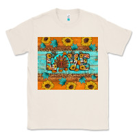 Natural Sunflower Leopard Thanksgiving Love Classic Tee - Artiststas