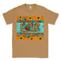 Toasted Coconut Sunflower Leopard Thanksgiving Love Classic Tee - Artiststas