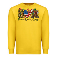 Lemon peace love army christmas Premium Sweatshirt - NancyCooperArtShop