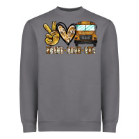 Storm peace love bus Heavyweight Sweatshirt - CowhideDigitalArt