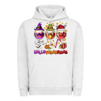 Pigment Lunar Rock Hallothanksmas wine glasses Urban Hoodie - NancyCooperArtShop