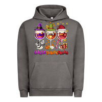 Pigment Tornado Hallothanksmas wine glasses Urban Hoodie - NancyCooperArtShop