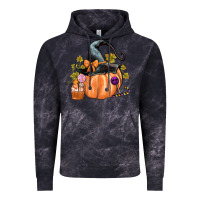 Cloud Black Kids Pumpkin with Halloween Vintage Hoodie - texasbilliewilder
