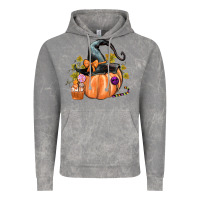 Cloud Rock Kids Pumpkin with Halloween Vintage Hoodie - texasbilliewilder