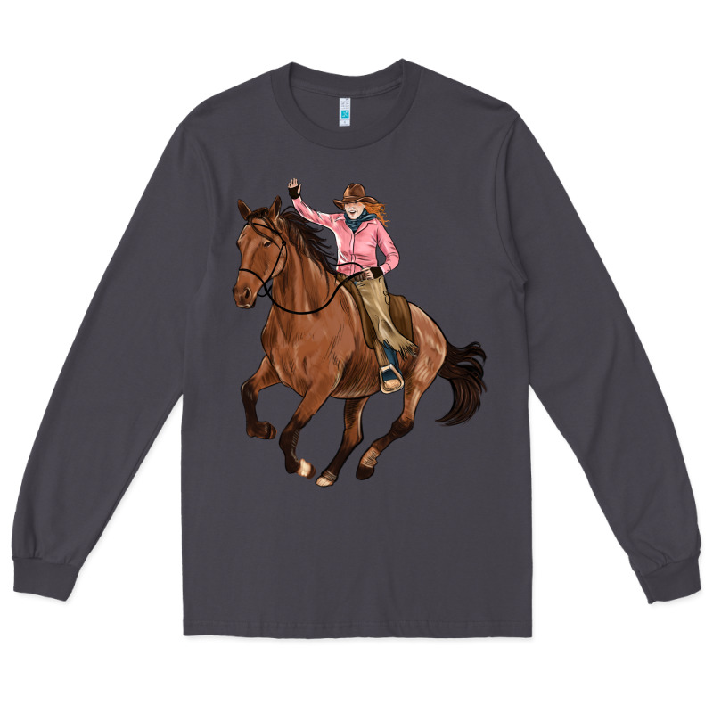 Cowgirl Long Sleeve Tee by Artiststas | Teevron