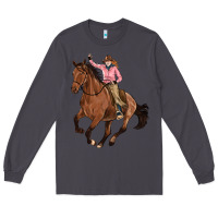 Smoke cowgirl Long Sleeve Tee - Artiststas