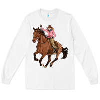 White cowgirl Long Sleeve Tee - Artiststas