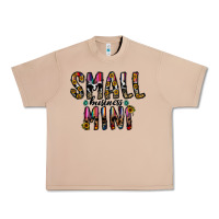 Burro small business mini Urban Heavy Tee - CowhideDigitalArt