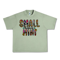 Oil Green small business mini Urban Heavy Tee - CowhideDigitalArt
