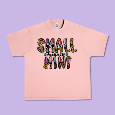 Small Business Mini Urban Heavy Tee Designed By Cowhidedigitalart