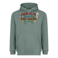 Sage please let me drink my iced coffee in peace Heavyweight Hoodie - MaliasSmallBusiness