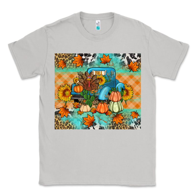 Thanksgiving Truck With Turkey Classic Tee by Artiststas | Teevron