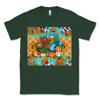 Sports Green Thanksgiving Truck With Turkey Classic Tee - Artiststas