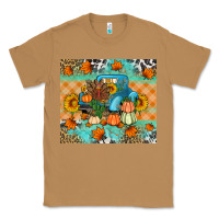 Toasted Coconut Thanksgiving Truck With Turkey Classic Tee - Artiststas