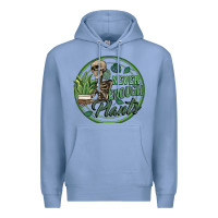 Colony Blue never enough plants Premium Hoodie - Artiststas
