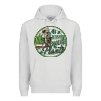 Dove Grey never enough plants Premium Hoodie - Artiststas