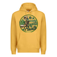 Mustard never enough plants Premium Hoodie - Artiststas
