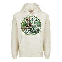 Oatmeal Heather never enough plants Premium Hoodie - Artiststas