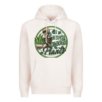 Pale Pink never enough plants Premium Hoodie - Artiststas