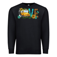 Black school bus love Premium Sweatshirt - NancyCooperArtShop