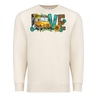 School Bus Love Premium Sweatshirt | Teevron