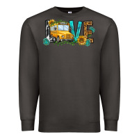 Smoke school bus love Premium Sweatshirt - NancyCooperArtShop
