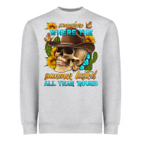 Heather Grey somewhere where the summer lasted all year 'round Heavyweight Sweatshirt - HRA Design Shop