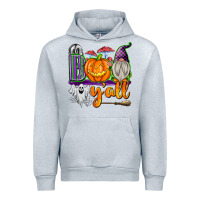 Heather Grey Boo Y'all Urban Hoodie - texasbilliewilder