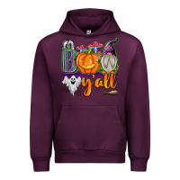 Mauve Wine Boo Y'all Urban Hoodie - texasbilliewilder