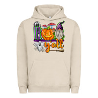 Pigment French Oak Boo Y'all Urban Hoodie - texasbilliewilder
