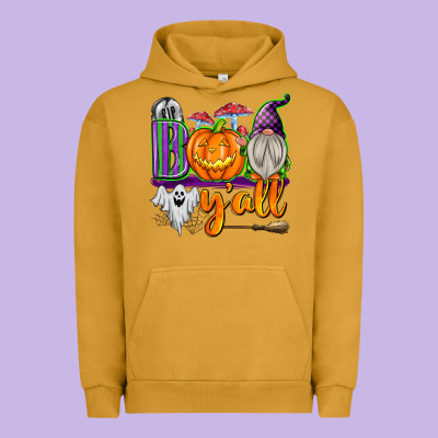 Boo Y'all Urban Hoodie Designed By Texasbilliewilder