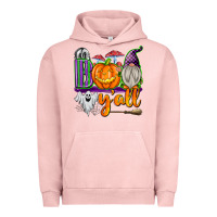 Pigment Salmon Boo Y'all Urban Hoodie - texasbilliewilder