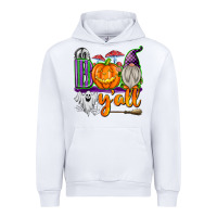White Boo Y'all Urban Hoodie - texasbilliewilder