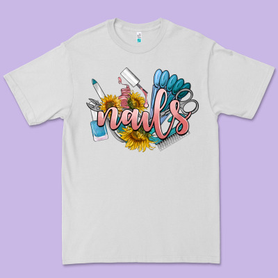 Nails Premium Tee Designed By Barkaloodesign