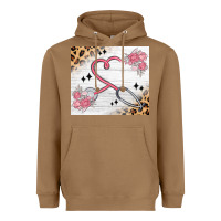 Toasted Coconut customized leopard floral nurse Heavyweight Hoodie - MaliasSmallBusiness