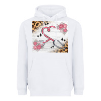 White customized leopard floral nurse Heavyweight Hoodie - MaliasSmallBusiness
