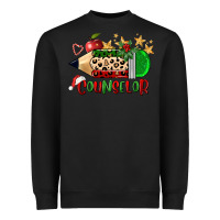Black christmas counselor pencil Heavyweight Sweatshirt - FaDigitalArtStudio