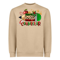 Mushroom christmas counselor pencil Heavyweight Sweatshirt - FaDigitalArtStudio